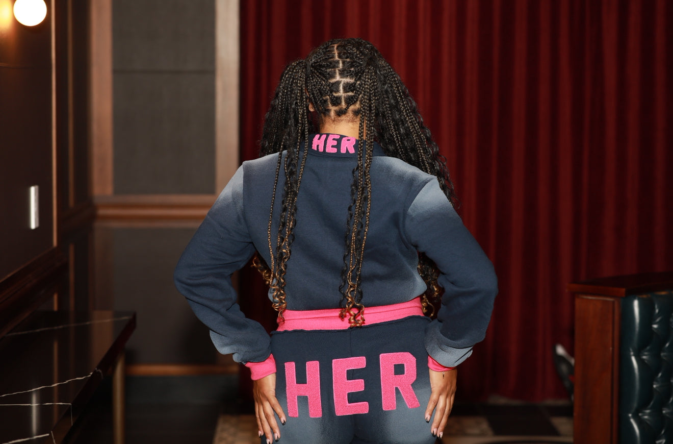 H.E.R. CROP TOP STACK SWEATSUITS