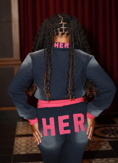 H.E.R. CROP TOP STACK SWEATSUITS