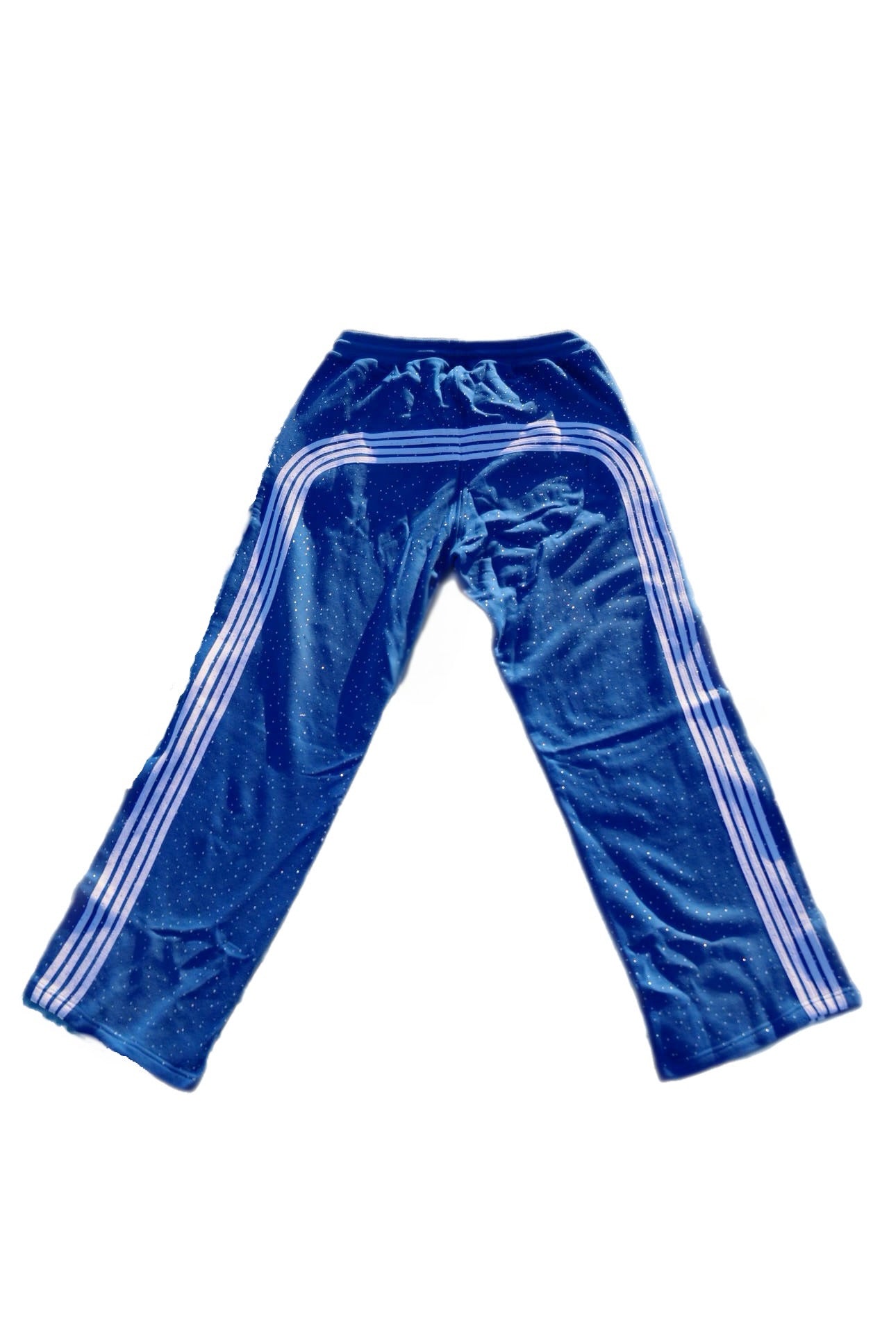 Acid wash baggy stacks with strips